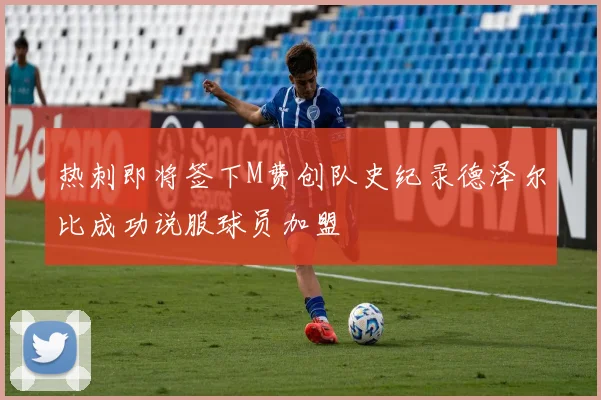 热刺即将签下M费创队史纪录德泽尔比成功说服球员加盟